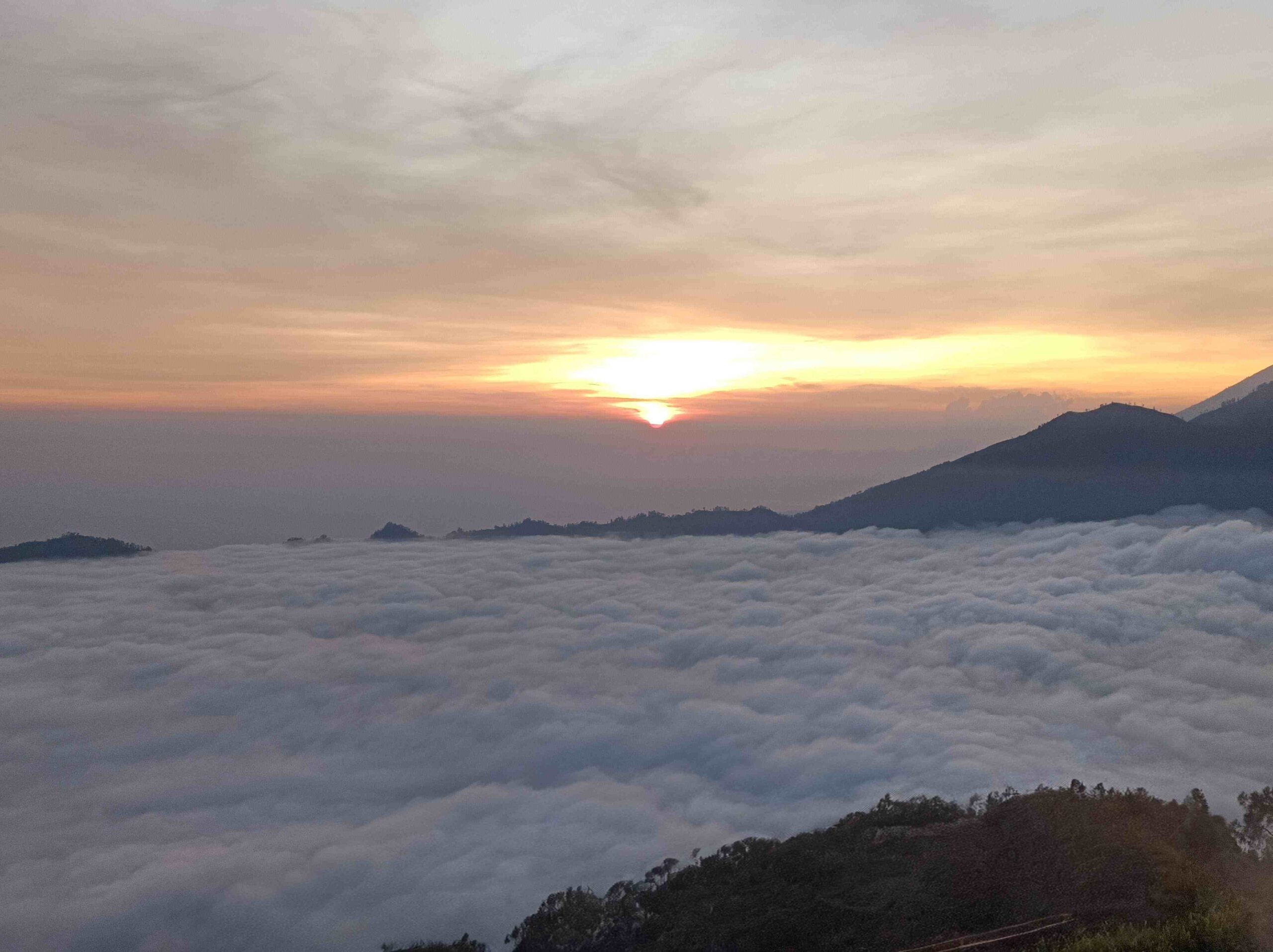 Lever de soleil sur le Mont Batur – défi 6 mois pour vivre librement