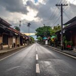 rue vide bali nyepi jour du silence
