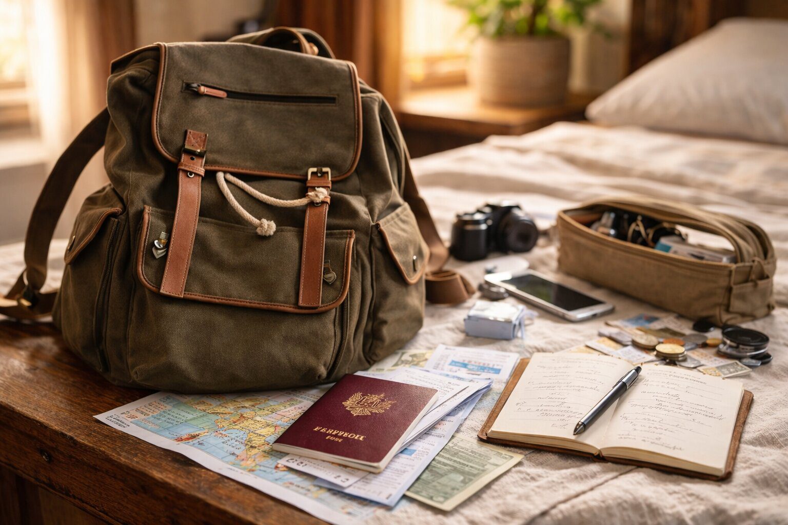 Checklist avant de partir 6 mois en Asie (version réelle)